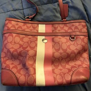 Pink Coach Purse